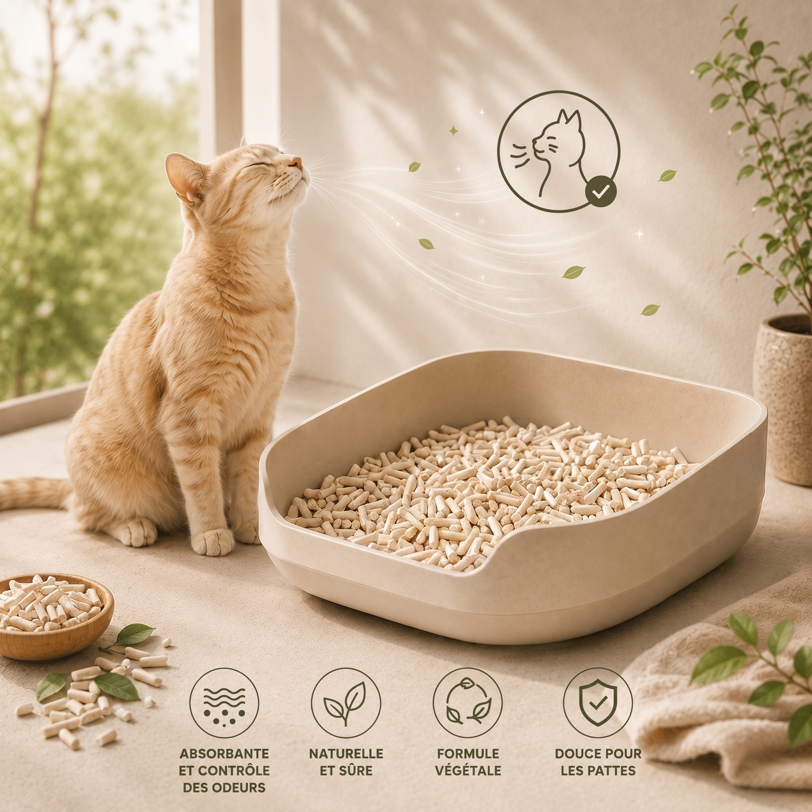 Royal Tofu cat litter